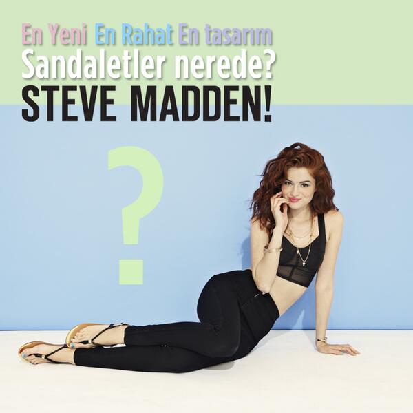 SteveMaddenTR's tweet photo. Sandalet mevsiminde sizleri Steve Madden mağazalarına bekliyoruz. http://t.co/Fdstbkfs6C