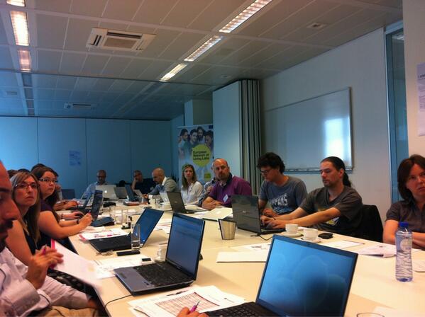 Fusepool's tweet image. #Fusepool workshop with selected #SME starts now @openlivinglabs im Brussels. users co-creating #DaaS applications