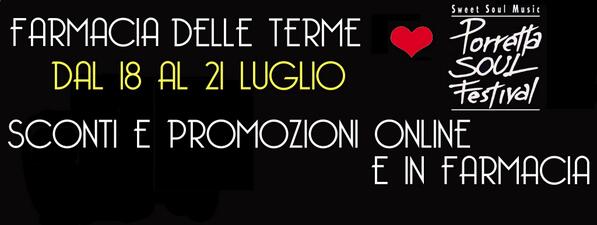 farmalapi's tweet photo. Dal 18 al 21 luglio, in occasione del #PorrettaSoul ci saranno tanti sconti e promozioni sui nostri cosmetici! http://t.co/v4C2JPvQnV
