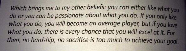 MeiyangChang's tweet photo. An advice for all times, for every one of us. A letter from Prakash Padukone to his daughter Deepika http://t.co/FtXo8nwUve