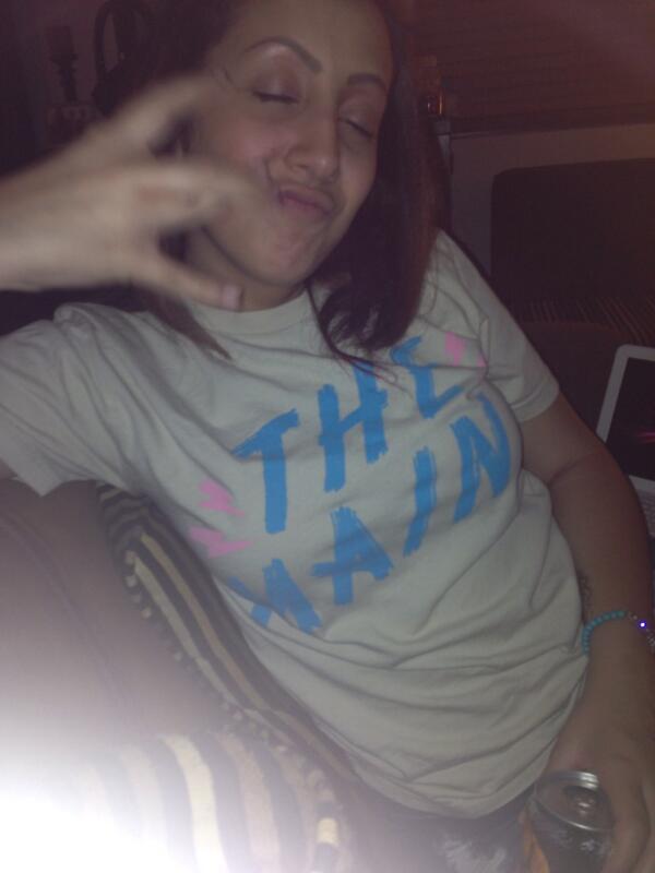 dalynleigh's tweet photo. Dom lives the thug life. http://t.co/JcmrBR9y7f