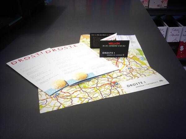 Vandaag weer mooi drukwerk gemaakt voor <a href="/drostes/">Harald Droste</a> #dineren&amp;logeren in #tubbergen. Verantwoord en vlot.