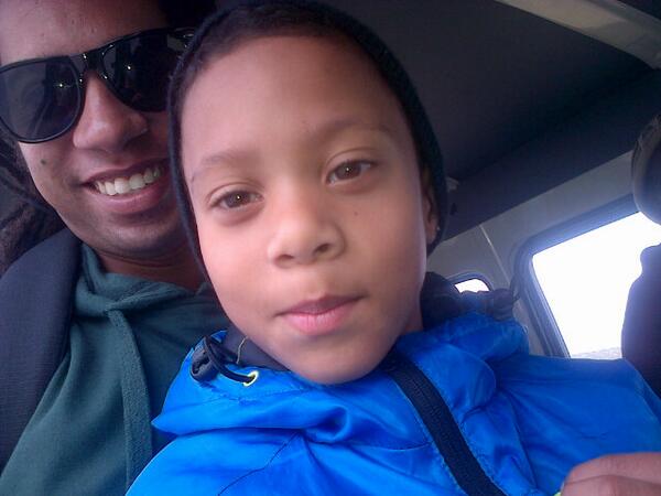 RyanJazzyLee's tweet photo. Awesome day with my son....happy bday son http://t.co/dg0XMWDA2v