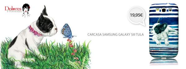 Hipervirtual's tweet image. Carcasa Samsung Galaxy S3 de Dolores Promesas "Tula" @dolorestweets goo.gl/UzYzx