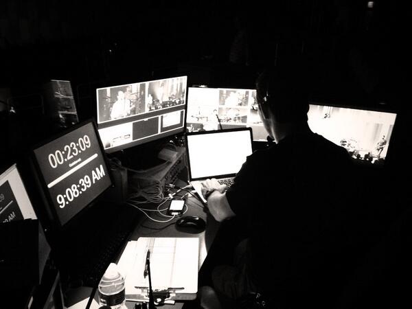 wesleybackhouse's tweet photo. Master Producer @davepullin pulling it all together at #NWLC13 for our morning session #thisishowitsdone http://t.co/54zER4GnjB