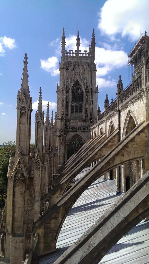 @York_Minster #towertour was the best experience & just look how beautiful the view was