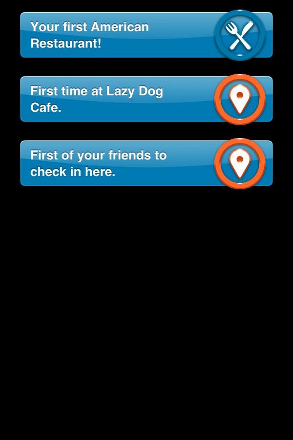 KatCable's tweet image. Boom. My first American Restaurant on @foursquare! (@thelazydogcafe) 4sq.com/1aqKth0
