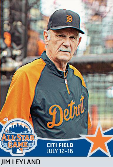 ToppsBUNT's tweet image. A look at Jim Leyland's BUNT #ASG13 card! #Tigers