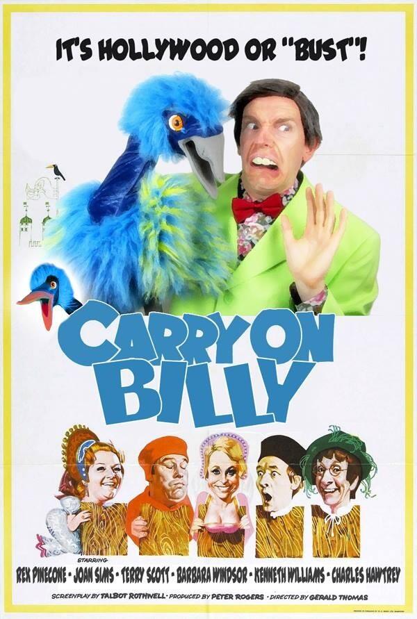 Rexandbilly's tweet photo. This is the poster for my movie debut sadly it was never completed due to Billy Bird striking Joan Simms on the side http://t.co/3aLKb8xDNg