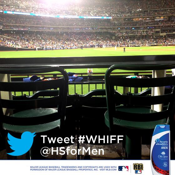 It's official.10 #whiffs means 2 World Series tickets are up for grabs. Keep tweeting #whiff @HSforMen to be eligible