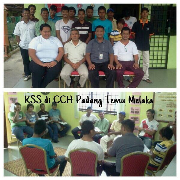 unit_RPPMT's tweet photo. KSS di CCH Pdg Temu Melaka @Lailiana79 @KP_AADK @suhaini69 @AADKMelaka http://t.co/E7QWMZp22z