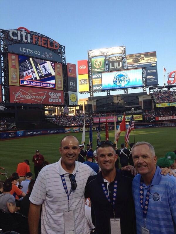Great photo via <a href="/Tar_Heels_Turf/">UNC Sports Turf</a> of <a href="/DiamondHeels/">Carolina Baseball</a> coaches at #ASG about to watch <a href="/MattHarvey33/">Matt Harvey</a>'s start: