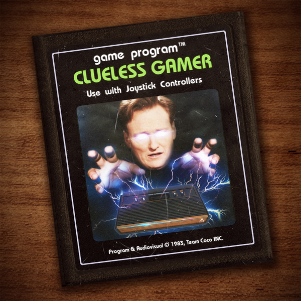 TeamCoco's tweet photo. What Atari game should #CluelessGamer @ConanOBrien play for a special #ThrowbackGamer? VOTE: http://t.co/ttEQe8dE4F http://t.co/OqmYovpmPZ