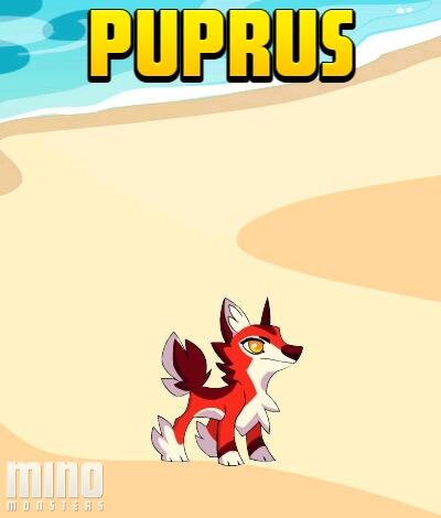 I just got a Puprus in MinoMonsters! Try it for FREE! bit.ly/playmino