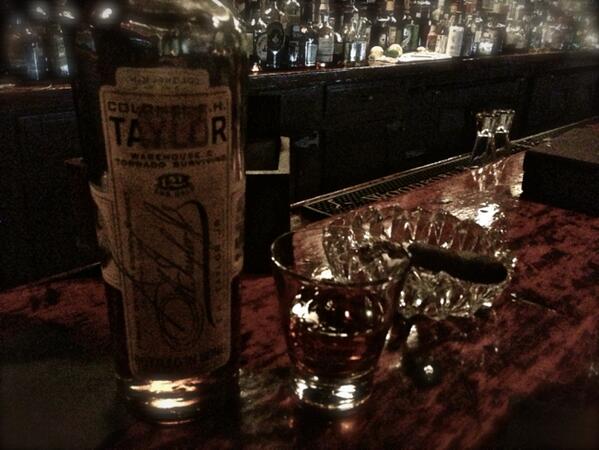 Found a bottle of E.H. Taylor Tornado Survivor bourbon <a href="/WhiskeyDurham/">Whiskey Durham</a> in #Durham  #NC.  Great full-flavored #bourbon!