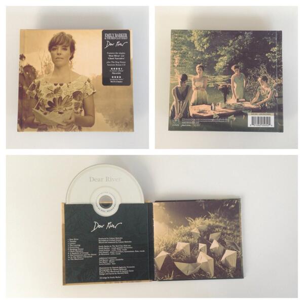 ModoProduction's tweet image. The stunning bookpack made for @emilybarkerhalo new album 'Dear River'. Playing tonight at @banquetrecords Kingston