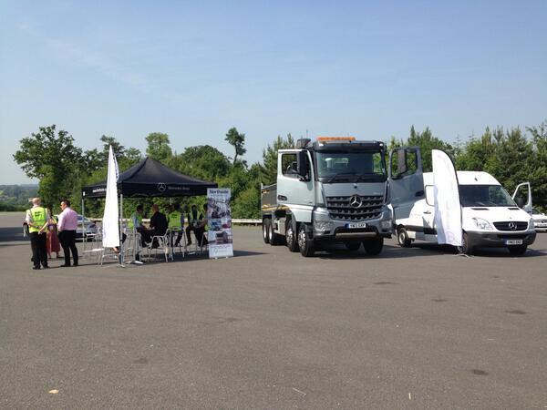 RachNorthside's tweet photo. #Balfour Beatty driver challenge day supported by #northside #mercedes http://t.co/zOBqpsFj2g