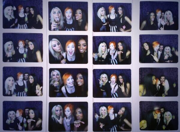 “<a href="/ConRoseOfficial/">Concrete Rose</a>: We love a photobooth a bit TOOO much! Haha! <a href="/UberBooths/">Uber Booths</a>. Thankyou! Love #teamROSE xxxx ” haha!