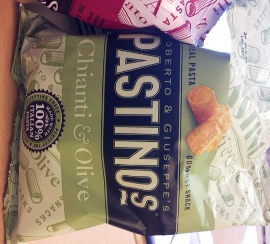 The sound of Snape this afternoon is the whole office crunching to the sample bag of Pastinos pasta crisps! So good!