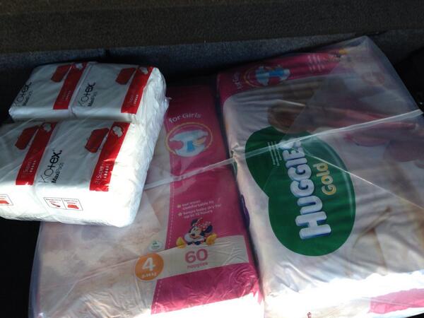 Tdan4th's tweet image. @Paulie__G  got your Xmas present already! You can have the nappies too. #freebies