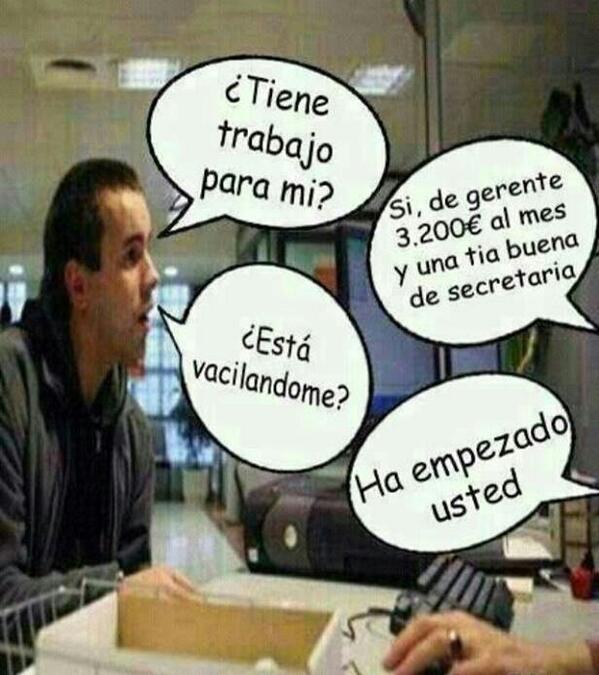 el_eljuankar's tweet photo. Tiene trabajo para mi?? http://t.co/t3ySpmOi19