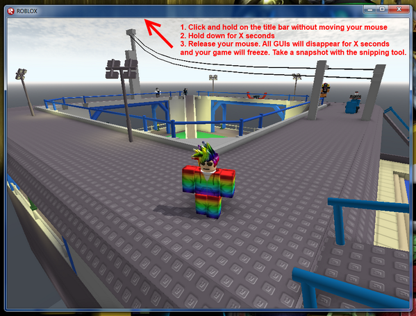 Merely On Twitter How To Hide All Guis When Taking A Screenshot Http T Co 25aohcs6g2 - roblox hide all guis