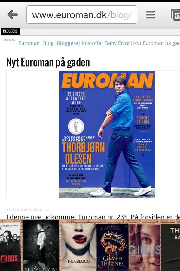 k_lorentzen's tweet photo. #Euroman #MustBuy #ThorbjornOlesen #VeryNice http://t.co/jaVldUwM3S