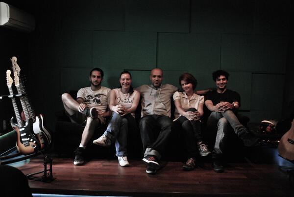 Acá con el Sr. productor <a href="/eespartacus/">erick espartacus</a> en <a href="/fatmanstudiosmx/">Fatman Studios</a> #QuerémosRock