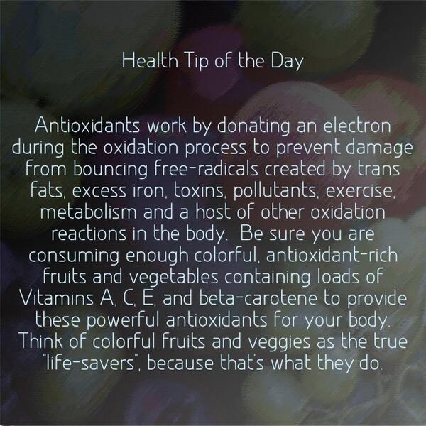ChefNeet's tweet image. Found a great #healthtip on the iOS app Health Tip of the Day. See more at facebook.com/healingwithnut…