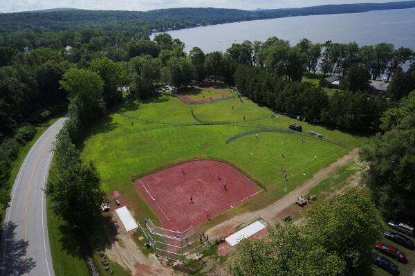 DannyPion's tweet image. A pretty cool overhead picture from Sunday! #skyviewimages #wiffleball