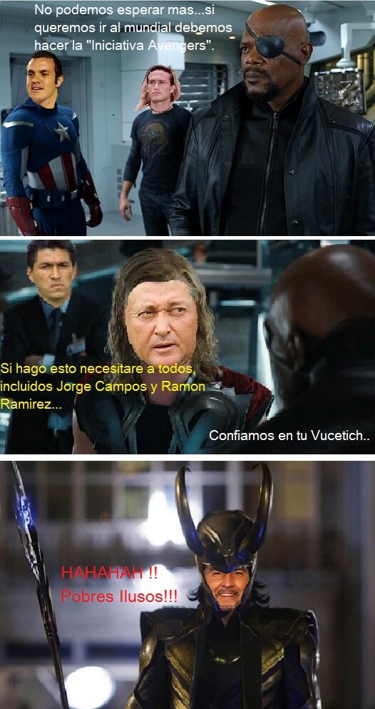 el_chichote's tweet photo. "INICIATIVA AVENGERS SELECCIÓN MEXICANA" http://t.co/4BLUt86sAx