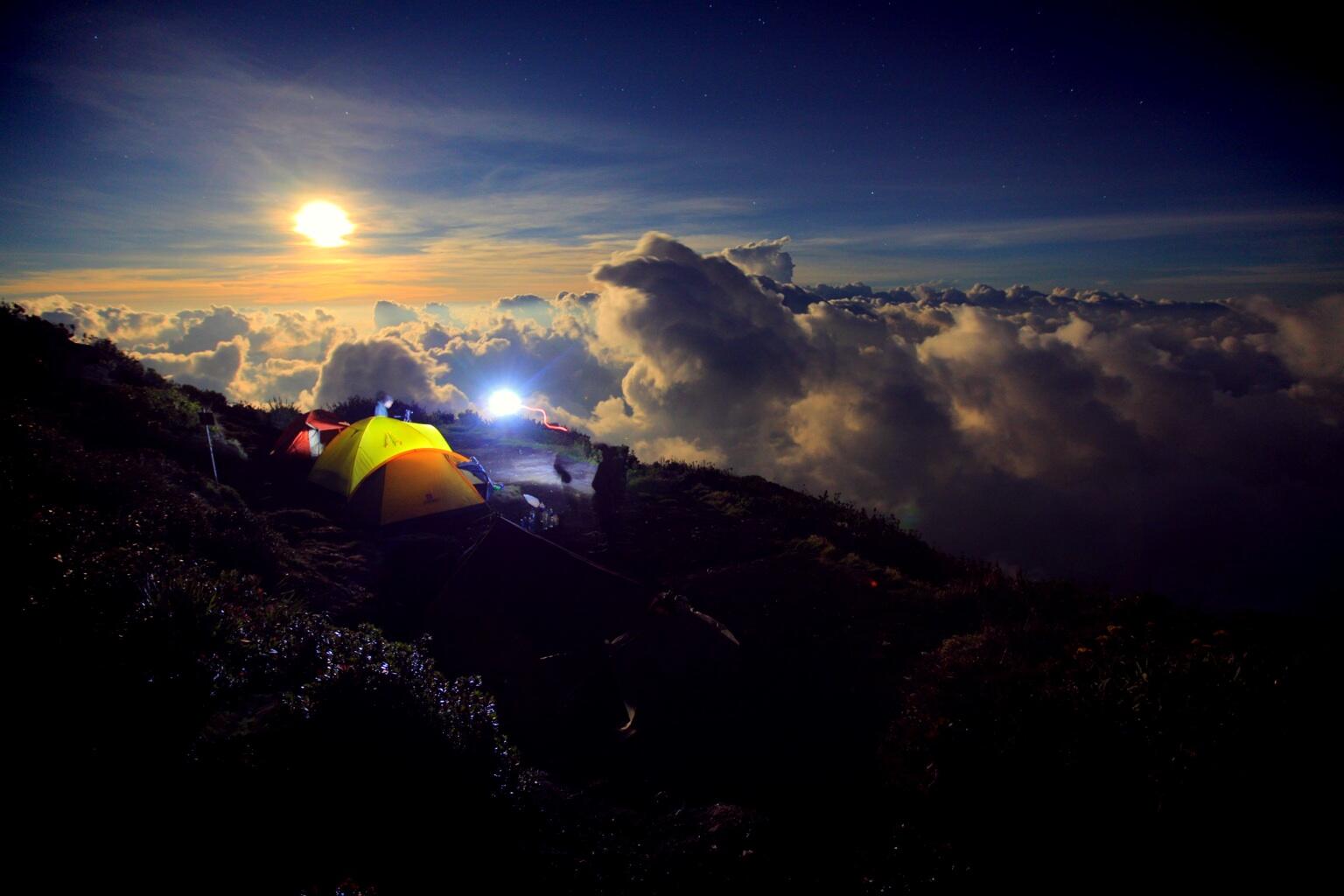 Hasil gambar untuk shelter 3 gunung kerinci