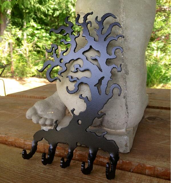 Wrought iron Key hanger $20!!
Each one is unique and handmade!