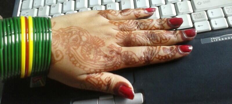 The Henna Page - The Encyclopedia of Henna - Henna and Fingernails