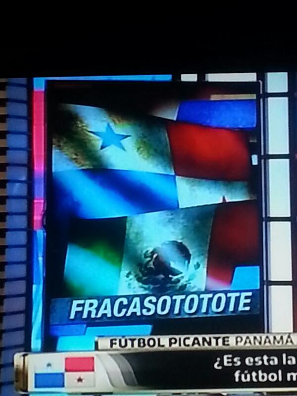 Anaidmimo's tweet photo. A dormir feliz con el #Fracasototote de #Mexico...jajaja #VamosPanama por la #CopaDeOro2013 http://t.co/OPu0X5l6mI