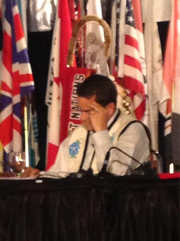 GWLeah's tweet image. Day II #AFN AGA #NC ATLEO