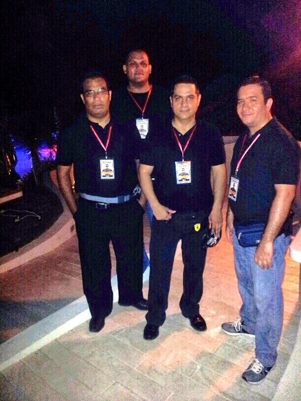 PANAMABODYGUARD's tweet photo. Equipo de seguridad que trabajó para el @FaydolaPty http://t.co/18quH8LPCE