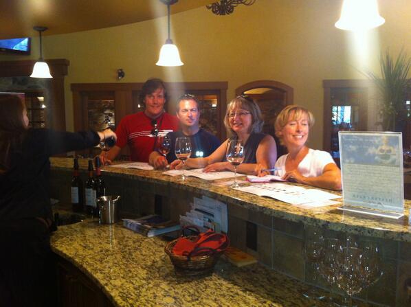 ChallengeLabels's tweet image. Next stop @HesterCreek with the crew from @PellerEstates