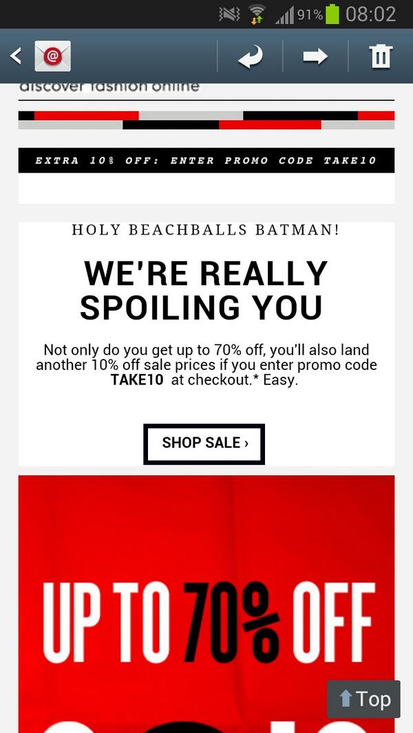 gippstick's tweet image. Getting this the day after you've ordered from @ASOS :(