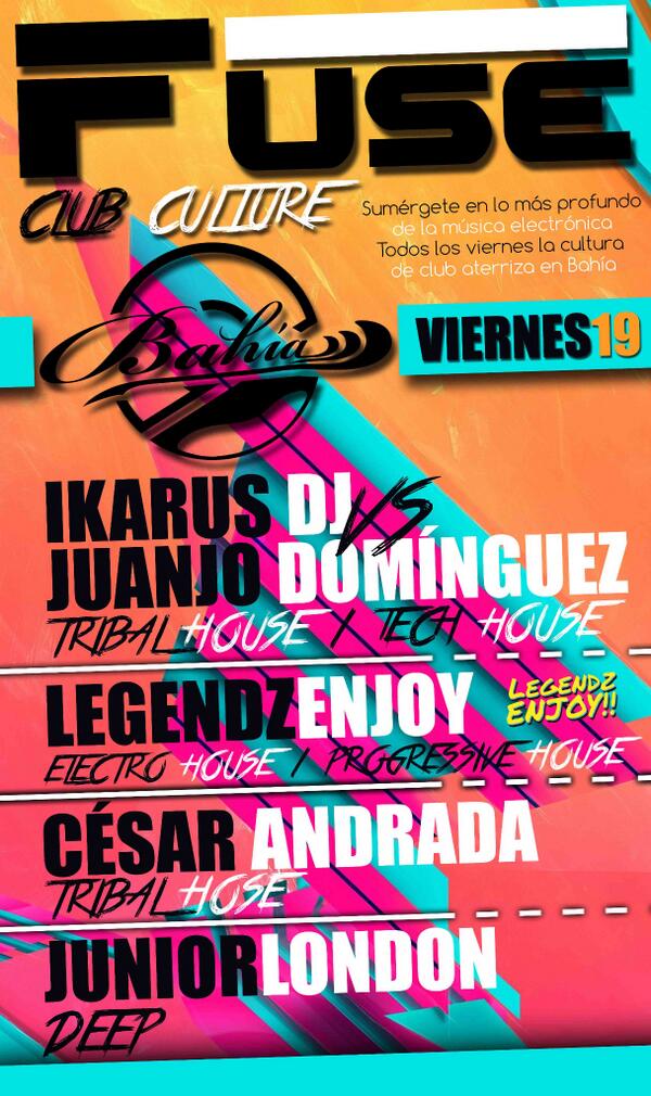 JuanjoRedondo's tweet photo. Mañana estrenamos #FUSE Cáceres tendrá su opción nocturna de música electrónica. @ExtreGroove @ExtreesElectron http://t.co/w06KVVdKBt