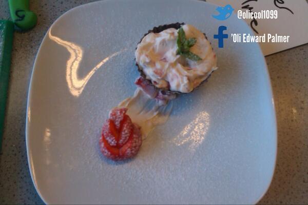 ollyedward's tweet photo. @MrGsCAFE at school this is the final product http://t.co/RdnKrMYqc5