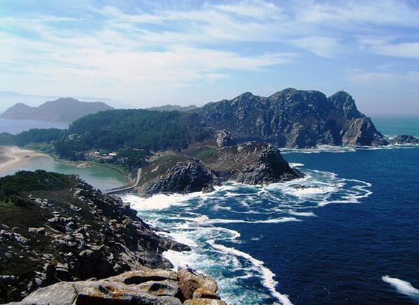 _Paisajes_'s tweet photo. Islas Cíes: un paraíso en Galicia. http://t.co/tYUN6sdCna
