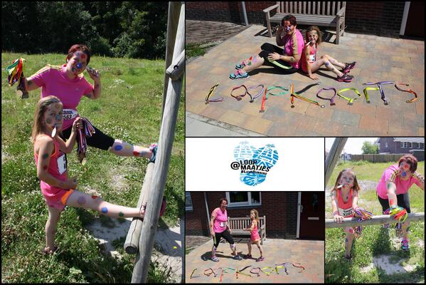 Help ons, <a href="/loopmaatjes/">Loopmaatjes</a>!! Wij hebben last van #loopkoorts, ook wel 'loopcolorietis' genoemd #LoopmaatjesColorRun
