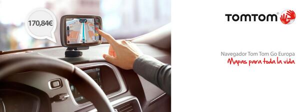 Hipervirtual's tweet image. Navegador TOMTOM GO 400 Europa 45 países, incluye mapas de por vida!! goo.gl/IBmAS @TomTom