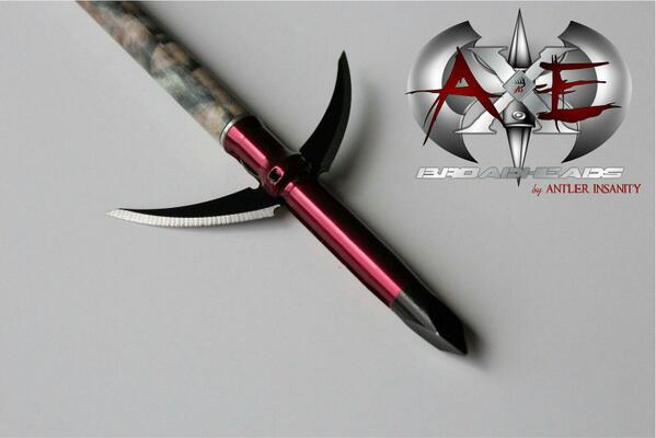 Antler_Insanity's tweet photo. RT to win a 5 pack of @AXEBroadheads!  Winner chosen 7/24. #antlerinsanity #hitemwithanaxe http://t.co/xzAjmt2QX3