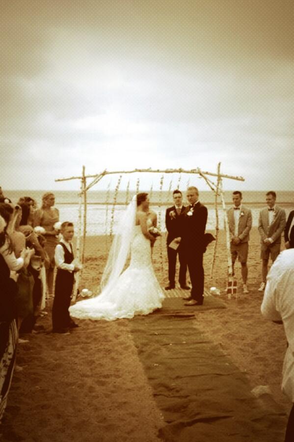 So we did it no more twitter countdowns out big day finally came and was amazing! I am now Mrs Fairbrother Svane