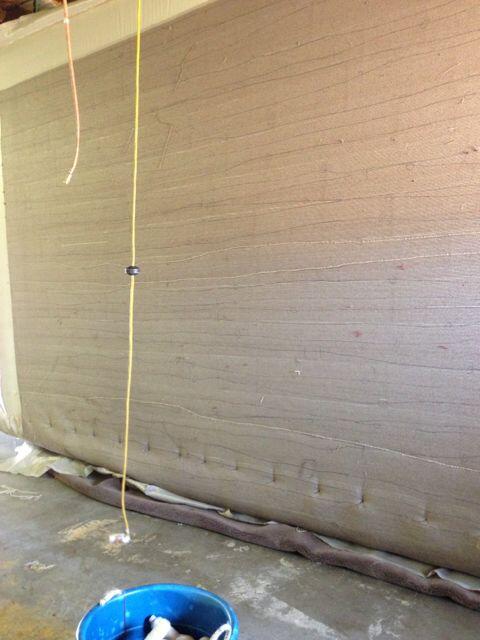 CA_arearugs's tweet photo. Check out this giant 'Knots' for Kelly at the Tin Roof in Spokane, this is how it starts. http://t.co/Zwo63kxAgS