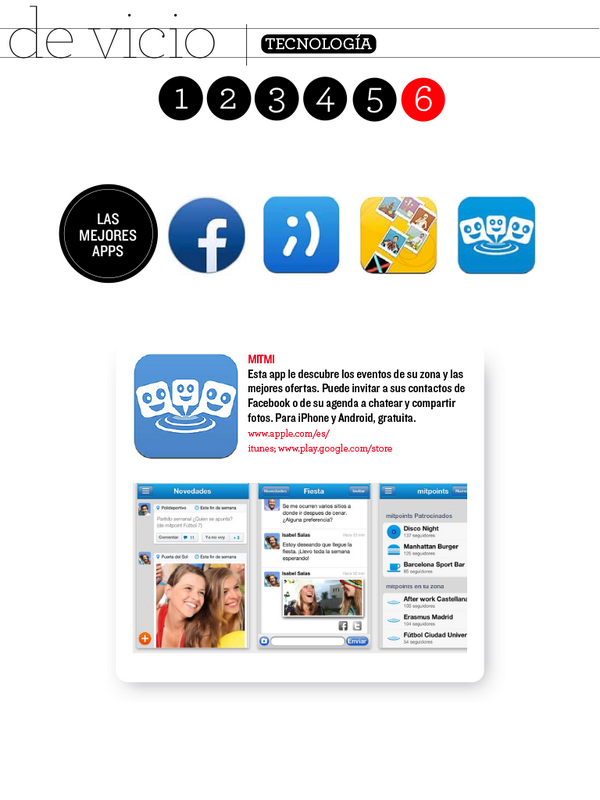 mitmiapp's tweet image. Y aquí estamos, #Mitmi entre las mejores #App según #ElMundo Yeah!