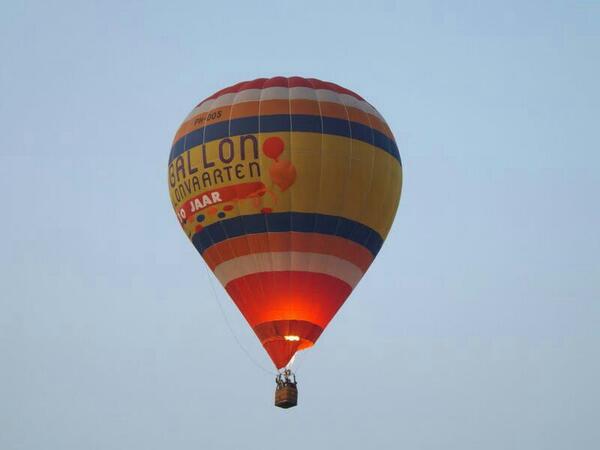 Vanavond mogen we weer eens over bekend terrein. #breda #adballon #vindikleukomtedoen