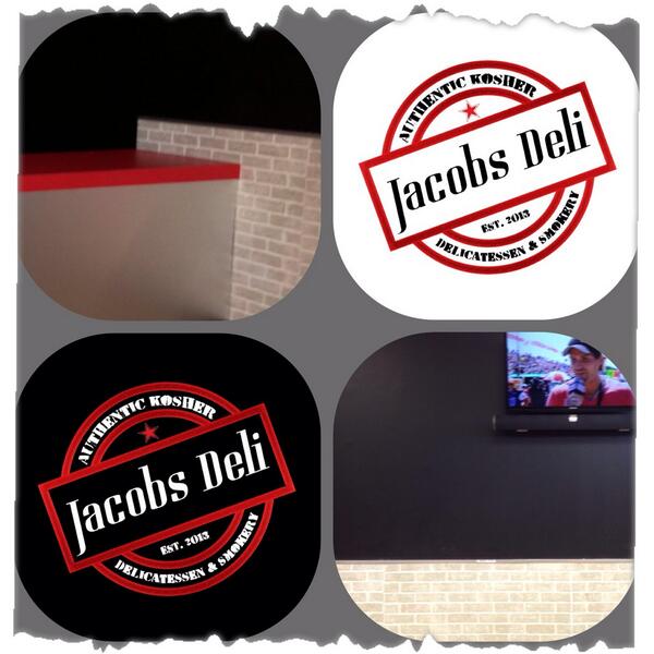 Sneak peak inside the deli!